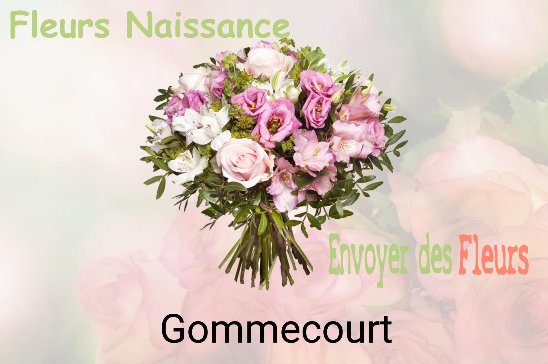 Bouquet de fleurs de naissance livré à Gommecourt